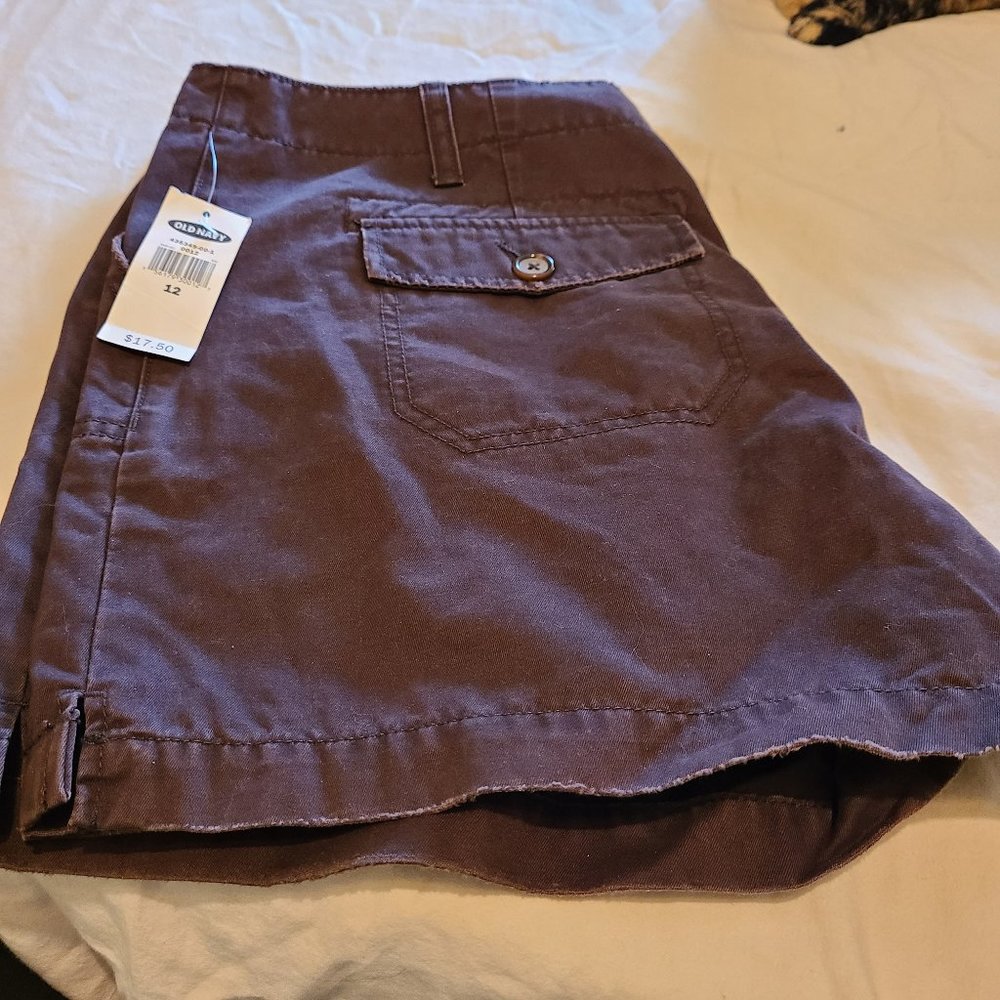 Old Navy Low 12 Blue Shorts Low Cut Brand New!